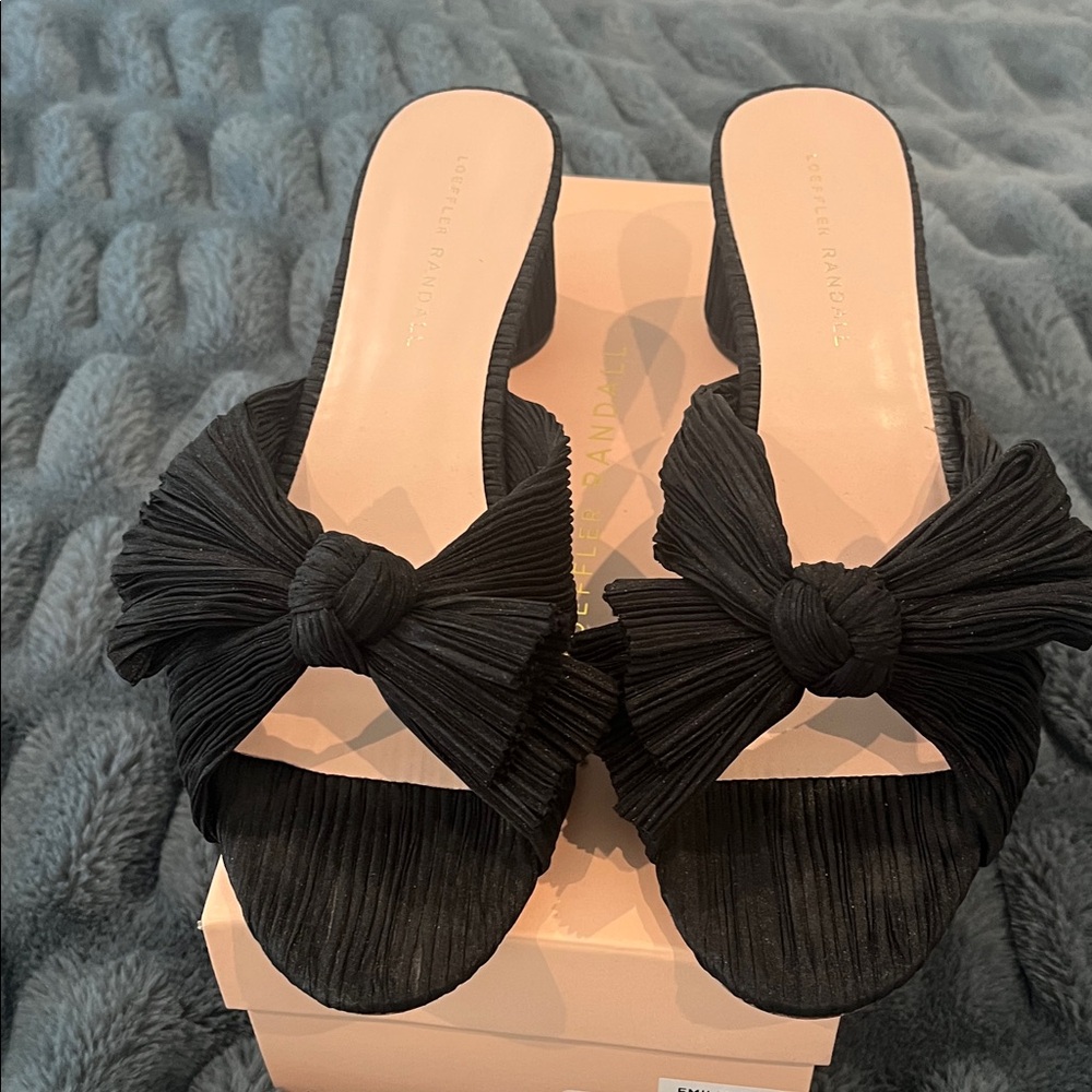 LOEFFLER RANDALL EMILIA KNOT MULE, Size 11